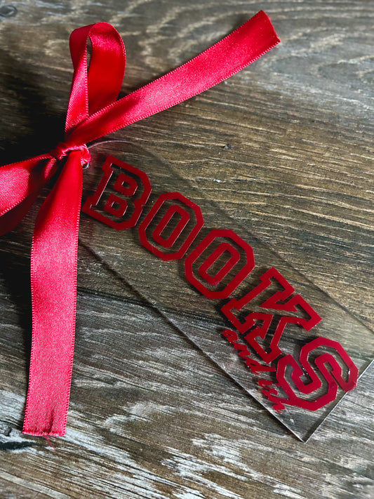 "BOOKS & ish" Acrylic Bookmark