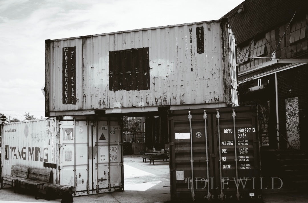 Stacked Containers Print