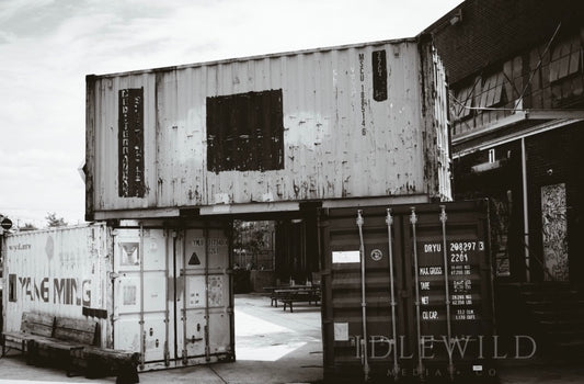 Stacked Containers Print