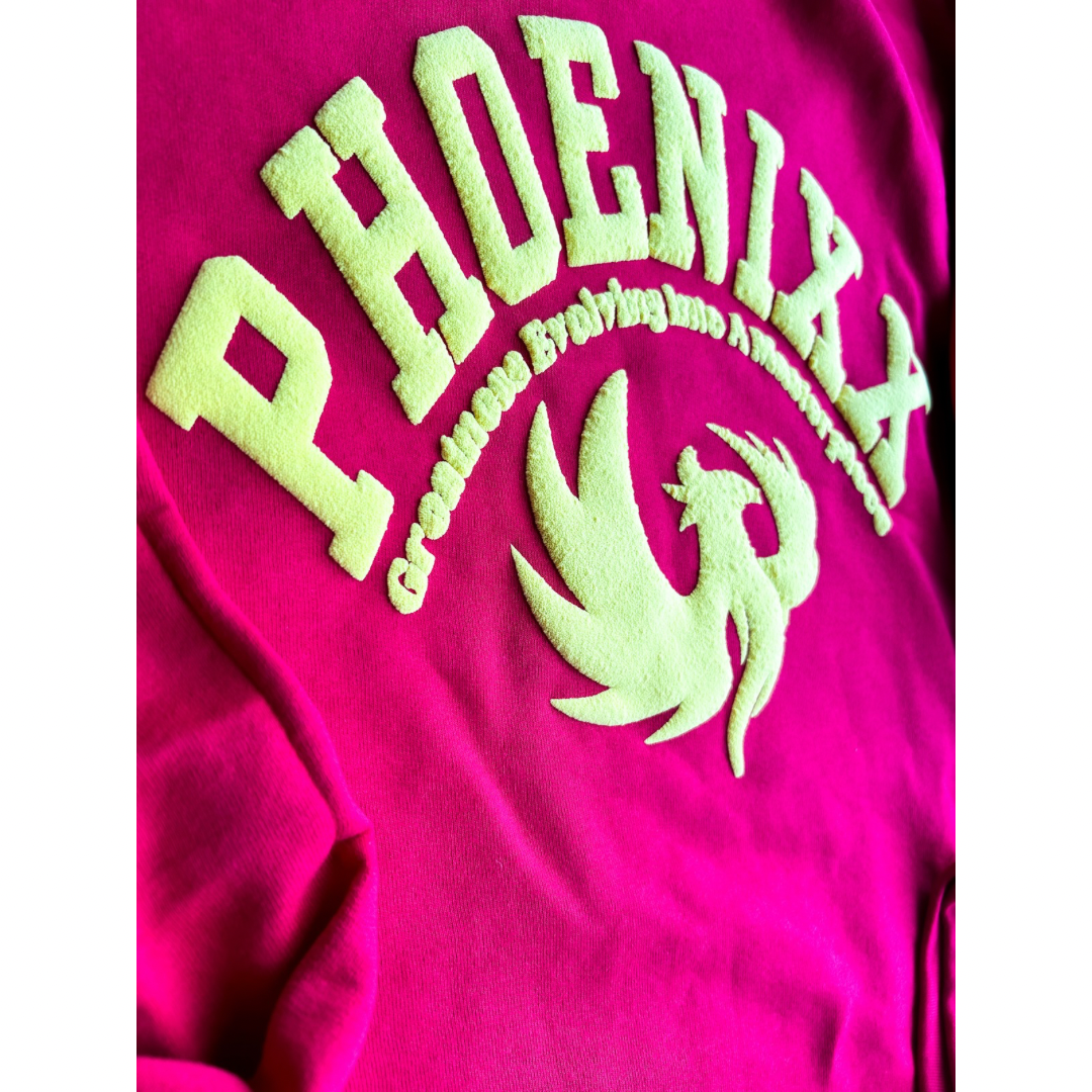 PHOENIXX "Evolving" Unisex Sweatshirt- Red