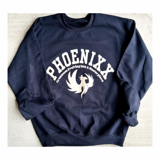 PHOENIXX "Evolving" Unisex Sweatshirt- Black