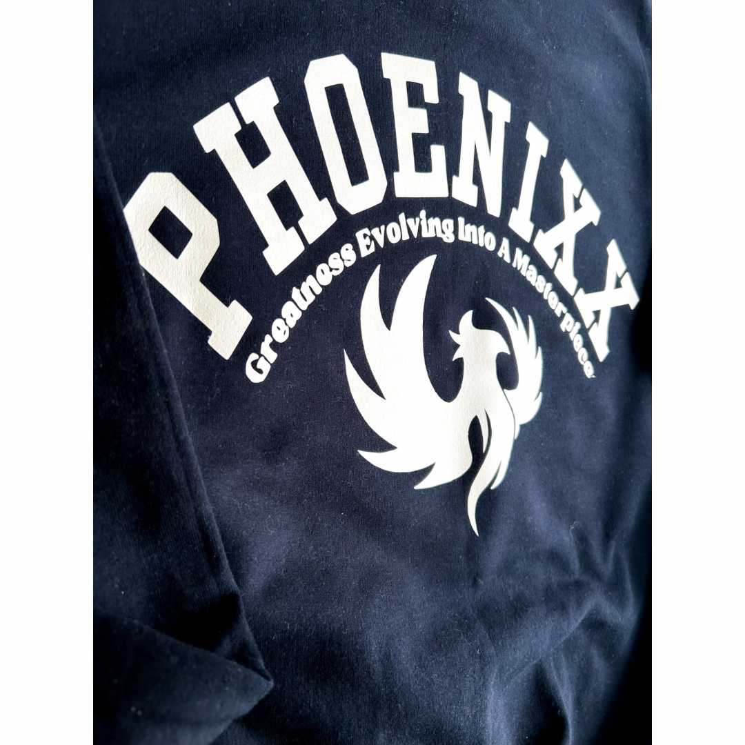 PHOENIXX "Evolving" Unisex Sweatshirt- Black