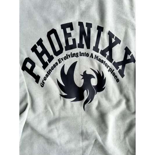 PHOENIXX "Evolving" Unisex Sweatshirt- Sage Green